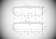 Vector: Detailed architectural section plan. AI CS Detailed architectural section plan. AI CS