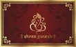Ganesha, Hindu wedding card, royal Rajasthan, India