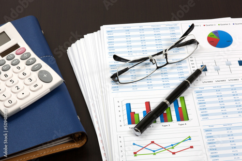Photo: Graphs and Charts Report Graphs and Charts Report