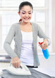 woman ironing clothes