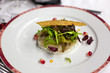 Carpaccio, saint-jacques, salade, cuisine, aliment