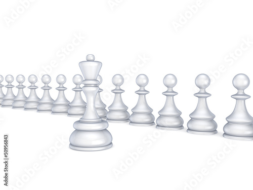 Illustration: leadership concept. leadership concept.