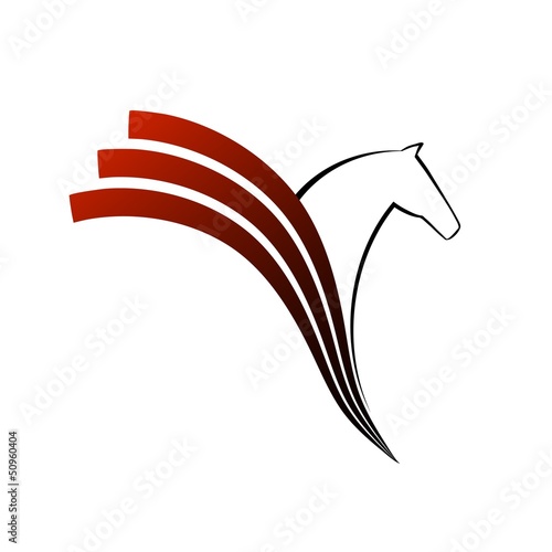 Vector: Horse symbol vector Horse symbol vector