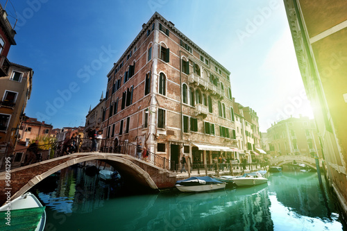 Photo: street of Venice, Italy street of Venice, Italy