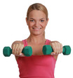 Foto: Woman with Dumbbells Woman with Dumbbells