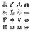 Business icons, management and human resources set7. vector eps