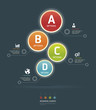 Colorful Options Banner template. Vector illustration