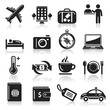 Vecteur : travel icons set1. vector eps 10 travel icons set1. vector eps 10