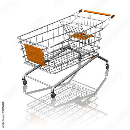 Illustration: Carrello spesa_001 Carrello spesa_001