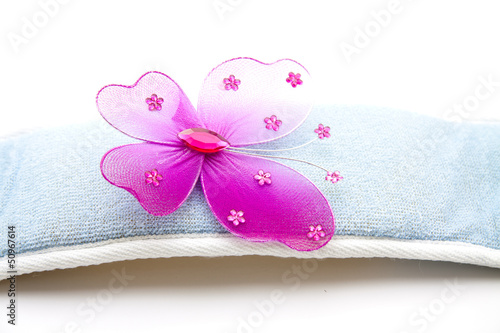Photo: Schmetterling auf Massageband Schmetterling auf Massageband