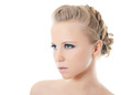 Photo: The young beautiful girl with Evening make-up The young beautiful girl with Evening make-up