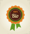 Organic food label, tag and graphi element