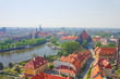 old  Wroclaw cityscape, Poland