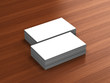Business cards blank mockup