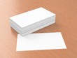 Business cards blank mockup