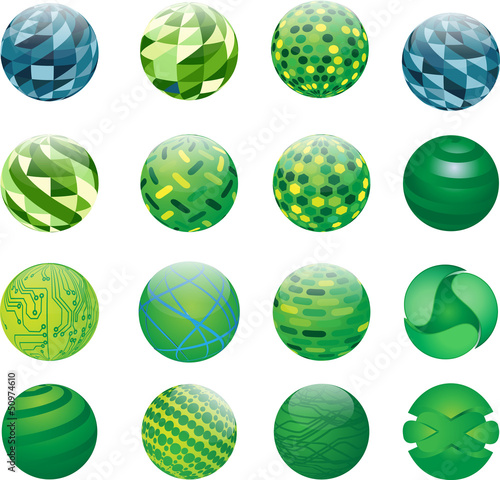 Vector: abstrakt kugeln abstrakt kugeln