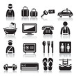 Hotel icons set2. vector eps 10
