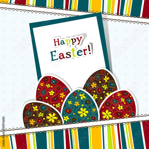 Vector: Template Easter greeting card, vector Template Easter greeting card, vector