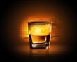 Glass of whiskey