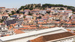 A view part of the city of Lisbon, Portugal.