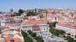 A view part of the city of Lisbon, Portugal.