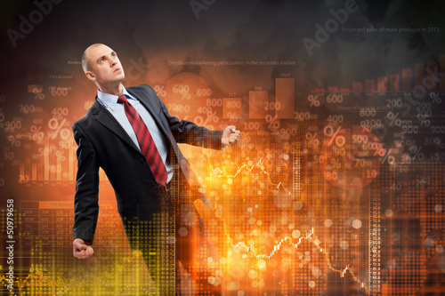 Photo: Businessman in anger Businessman in anger
