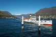 landscape of Cernobbio on Como lake, Italy
