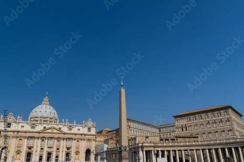 Photo: Buildings in Vatican, the Holy See within Rome, Italy. Part of S Buildings in Vatican, the Holy See within Rome, Italy. Part of S