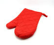 Oven mitt on white background