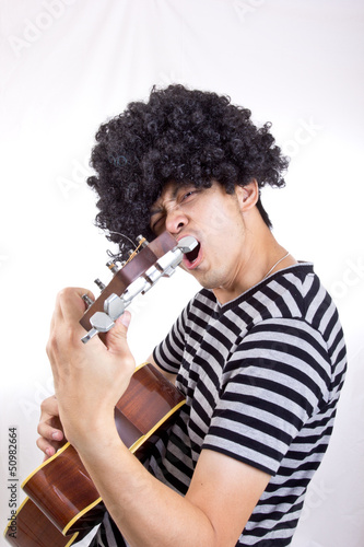 Photo: Guiter player rock you Guiter player rock you