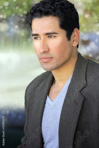 Photo: Young man outdoors Young man outdoors