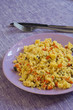 Close-up view of Couscous