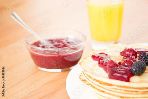 Photo: Homemade pancakes Homemade pancakes