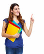 Foto: Student girl. Student girl.