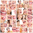 Beautiful woman smile.