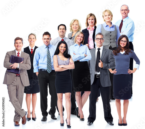 Photo: Business people team. Business people team.