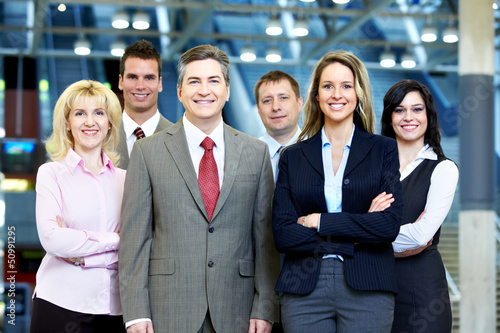 Photo: Business team. Business team.