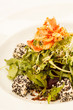 salad with arugula and cheese