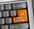 Keyboard Illustration "Steuerprüfung"