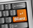 Keyboard Illustration "Bilanz"