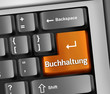 Keyboard Illustration "Buchhaltung"