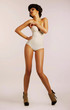 Vintage. Old Postcard. Pin-Up Girl. Retro Styled Woman. Reverie
