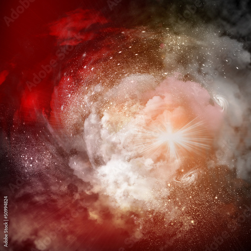 Photo: Cosmic clouds of mist Cosmic clouds of mist