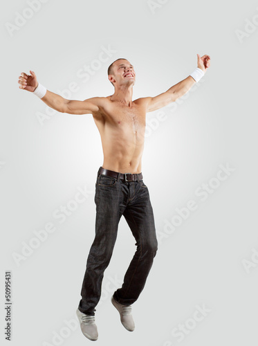 Photo: Modern style dancer posing Modern style dancer posing