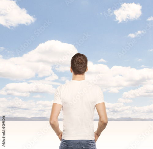 Photo: blue sky blue sky