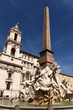Photo: Rom Brunnen auf Piazza Navona mit Obelisk Rom Brunnen auf Piazza Navona mit Obelisk