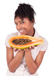 Young Happy Black / African Am...