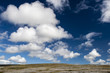 Cumulus Wolkenformation am Burren im County Clare, Irland