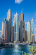 Dubai Marina cityscape, UAE
