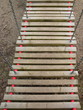 Hängebrücke auf einem Kinderspielplatz in Wettenberg
